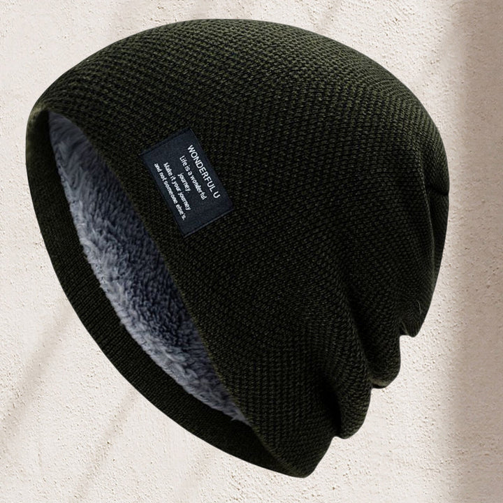 Skanto | Vinter Utendørs Fleece Strikket Lue