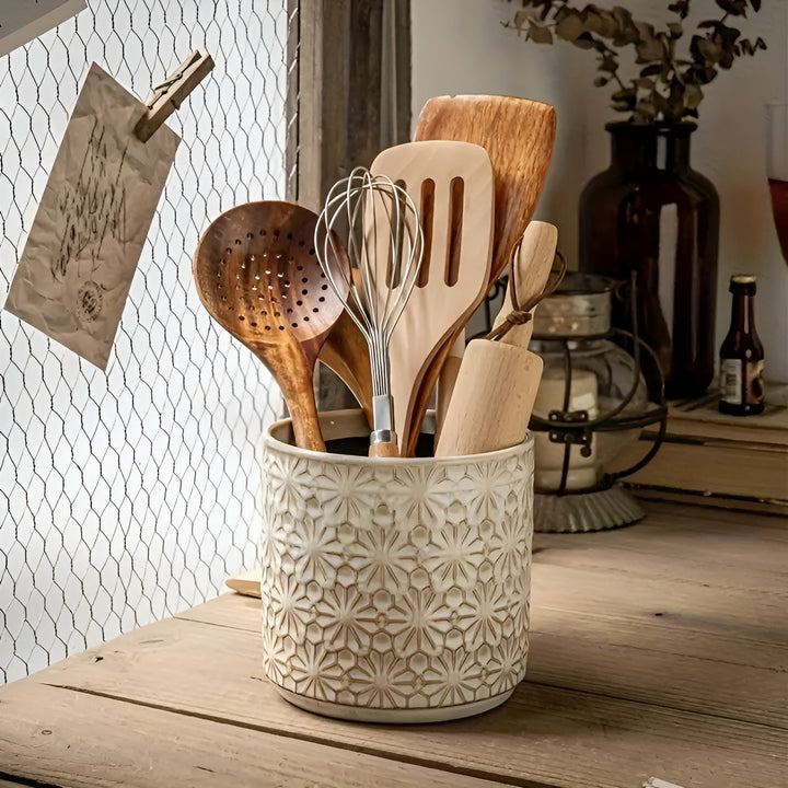 Skanto | Bloom Craft Keramisk Kjøkkenredskapsholder