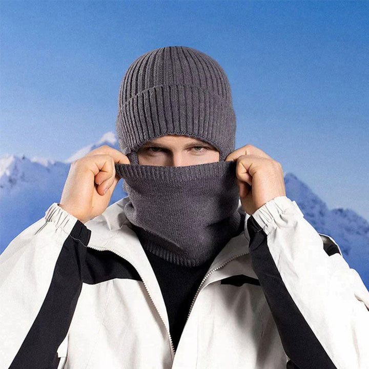 Skanto | Vinter Beanie Hue Skjerf Sett Varm Strikket Hue