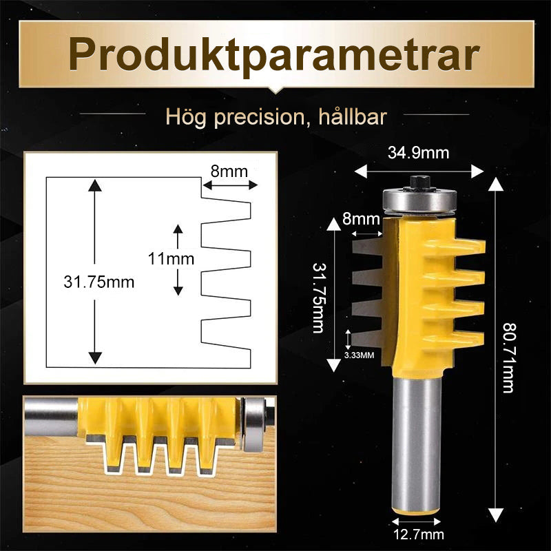 Skanto | Tunge & Riffle Fresestykke