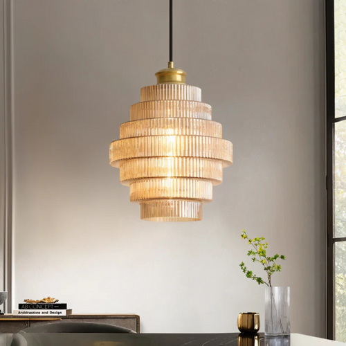 Skanto | Retro Glass Pendant Light
