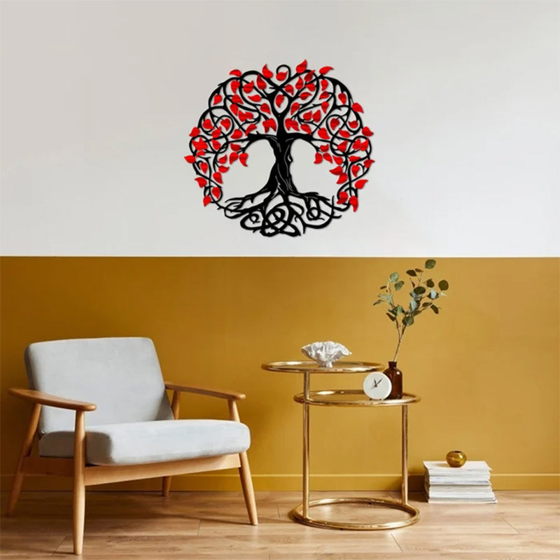 Skanto | Livets Tre - Metall Trevegg Kunst