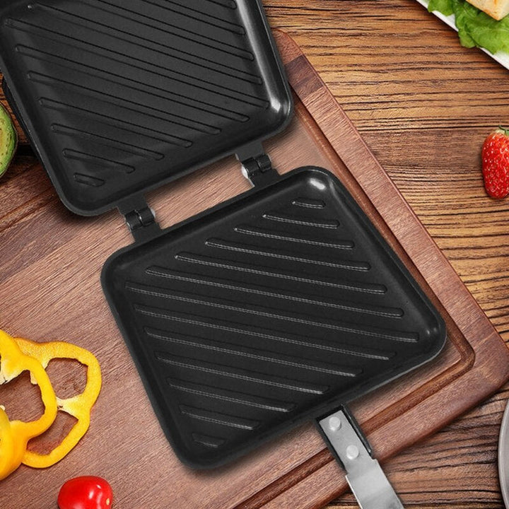 Skanto | Dobbeltsidig Non-Stick Sandwich Maker Panne