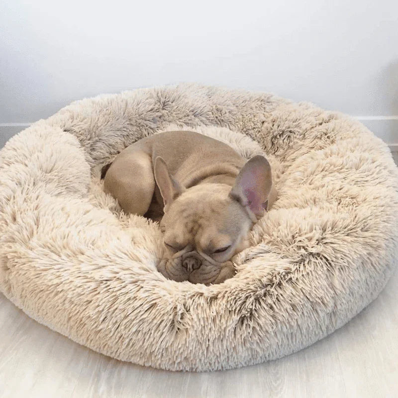 Skanto | Ortopedisk Plysj Donut Hundeseng