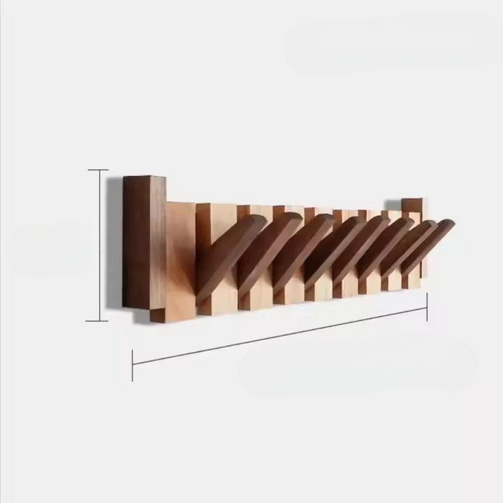 Skanto | Tre Frakkekrok i Piano Tast Design for Hallen