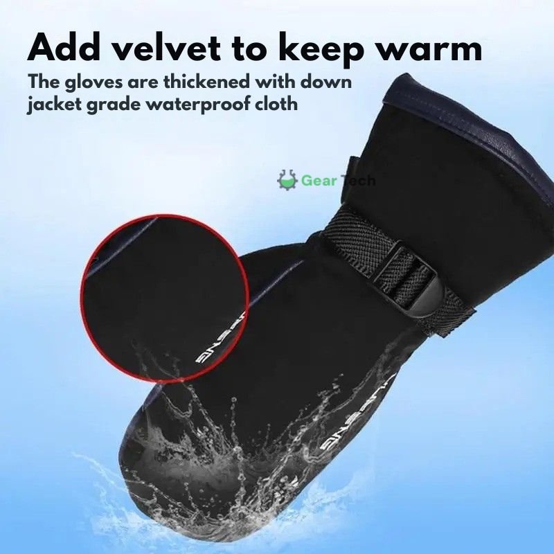 Skanto | USB-elektriske varme hansker | Plug-and-play, dobbeltsidig oppvarming, vanntett design, egnet for ski, fotturer og daglig vinterbeskyttelse