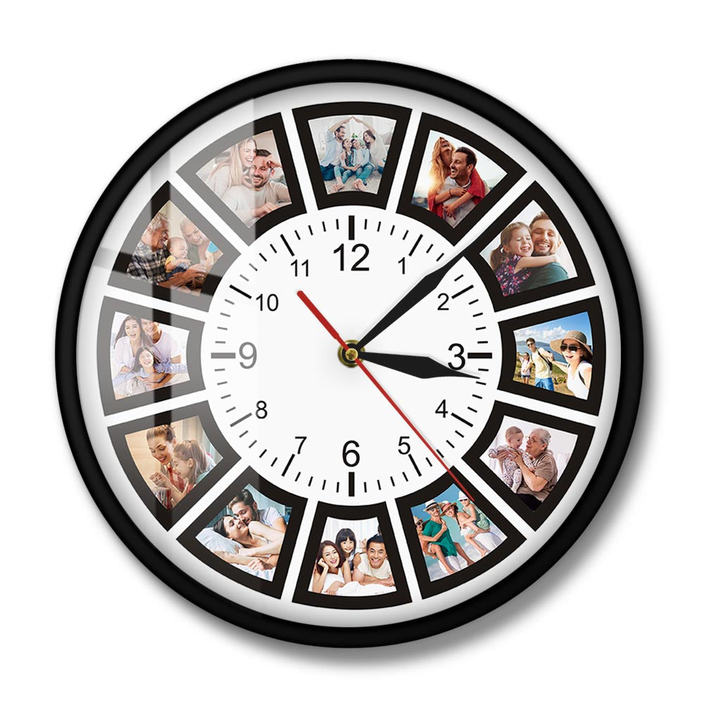 Skanto | PhotoTime - Tilpassbar Kollasj Klokke