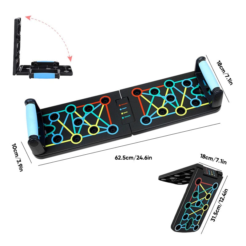 Skanto | Sammenleggbar Push-Up Multi-Muskel Trener
