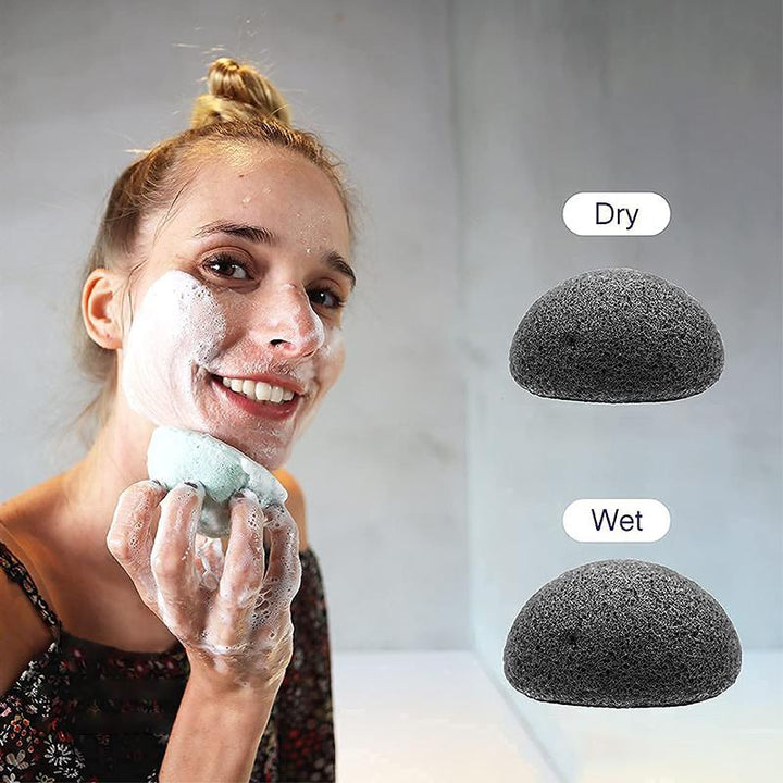Skanto | Konjac Spongete Ansiktsvask Puff
