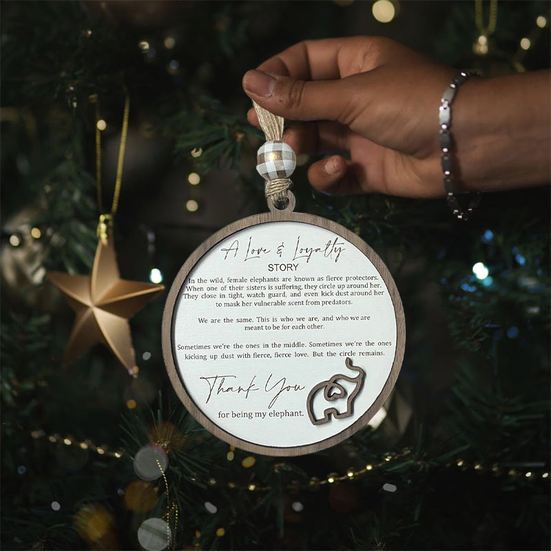 Skanto | Vennskaps Elefant Ornament