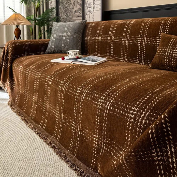 Skanto | Chesterfield Rutete Sofa Trekk