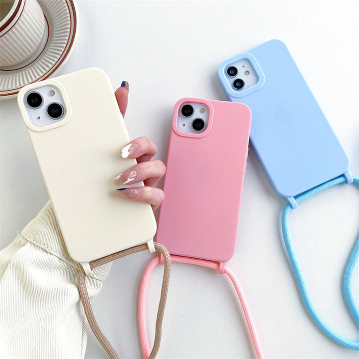 Skanto | Solid silikon lanyard case for iPhone