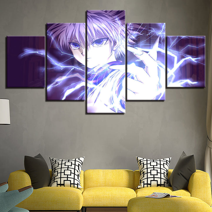 Anime Belysning Gutt - Lerret Veggkunst Maleri | Skanto