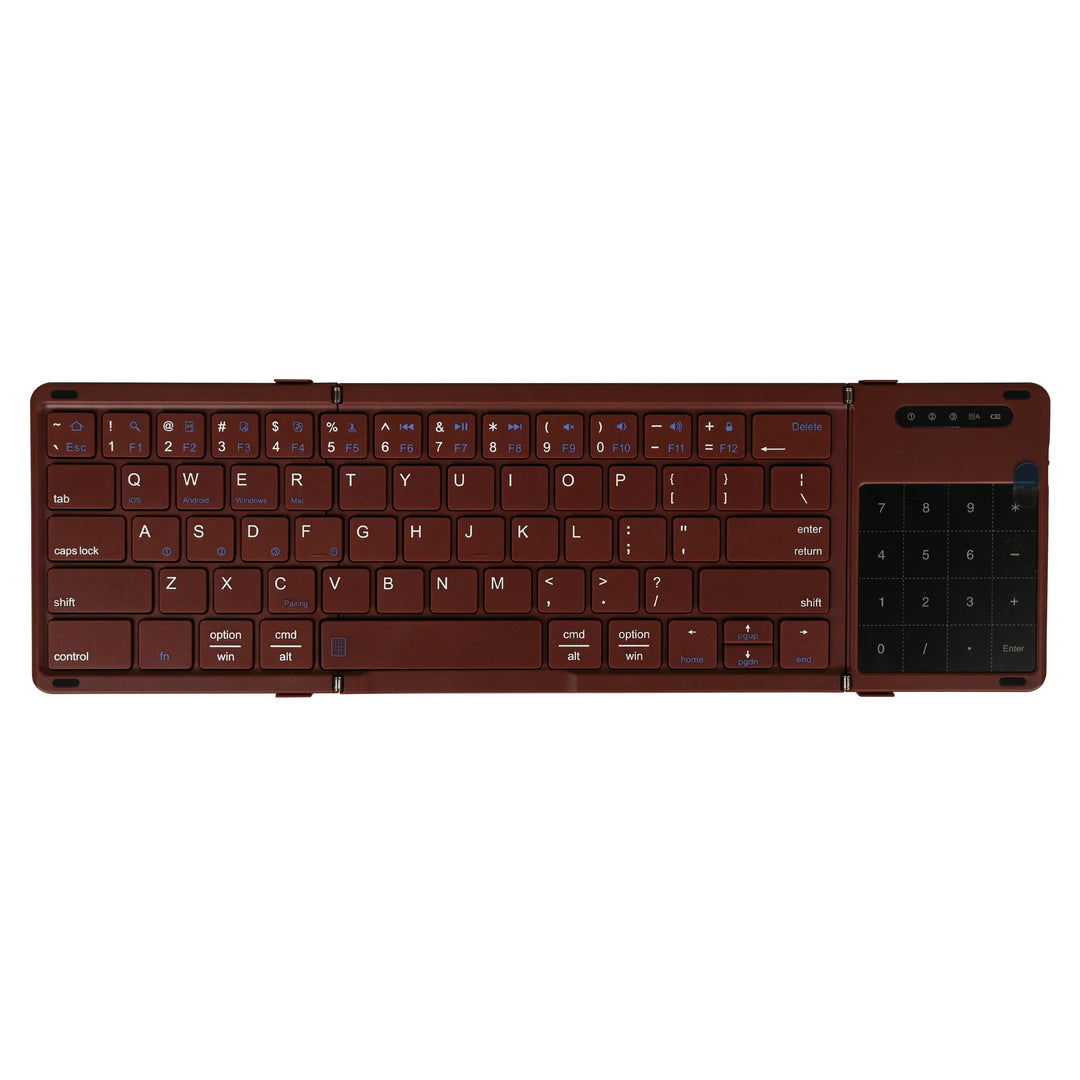Skanto | Trådløst Bærbart Slim Smart Tri-Fold Bluetooth Tastatur