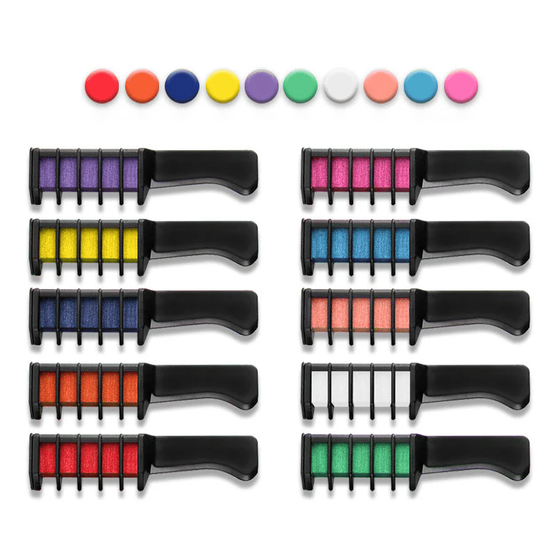 Skanto | Hårfarge Kam🌈10 PCS