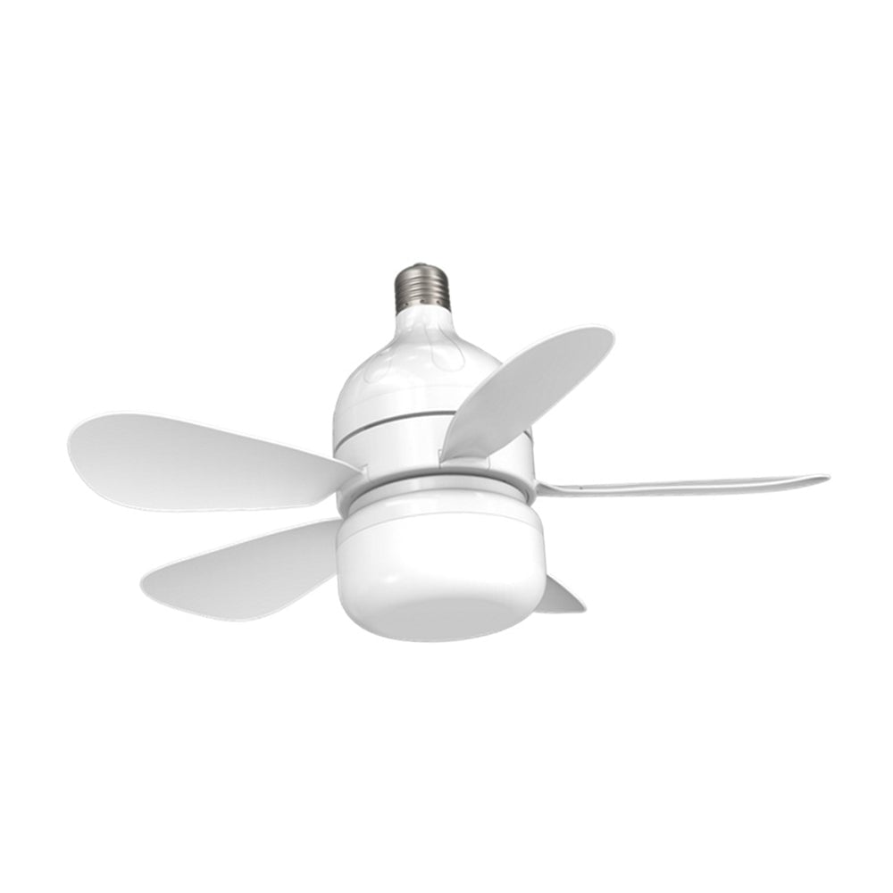 2-i-1 LED Taklampe Vifte med Fjernkontroll, E27/B22 Base | Skanto