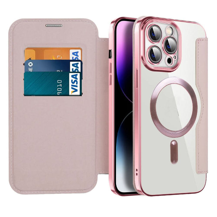 Skanto | Magnetisk Lær Flip Etui iPhone 11–14 Serie
