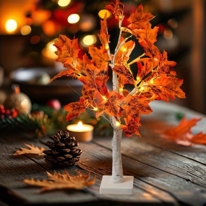 Skanto | Miniature dekorativt trelampe med LED-belysning