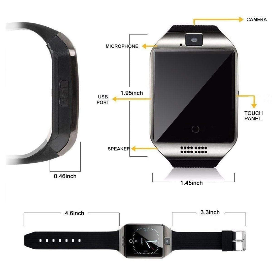 Skanto | Bluetooth Smartklokke Pedometer Søvnmåler