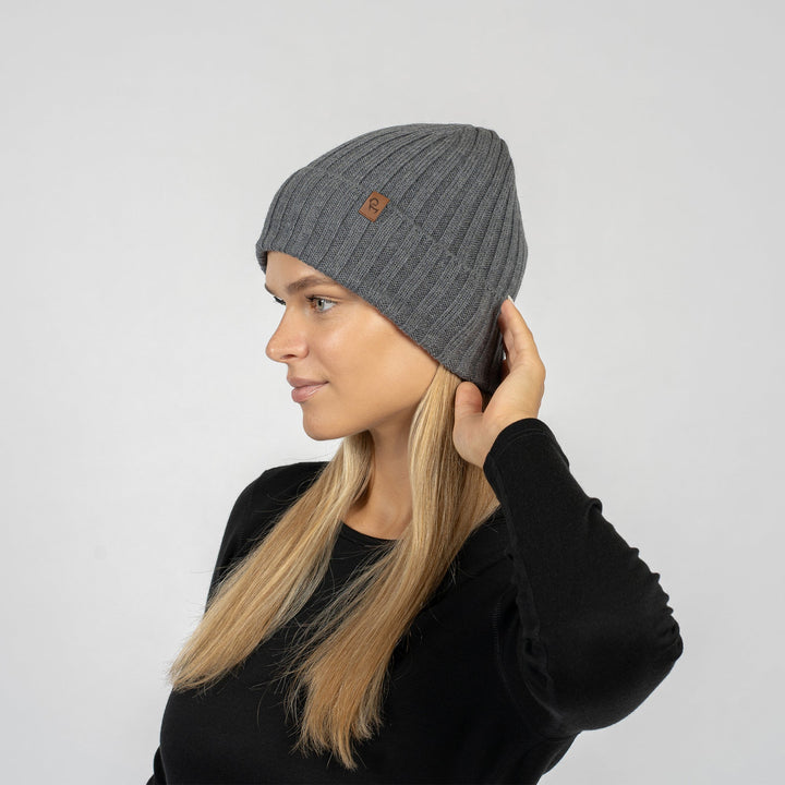 CozyMerino Beanie - Luksus Merinoullhatt for Damer Skanto