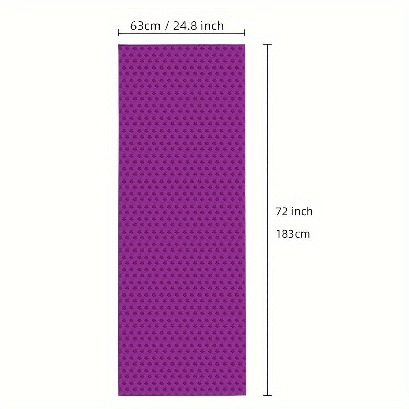 Anti-Slip Yoga Mat – Foldbar & Vaskbar Skanto