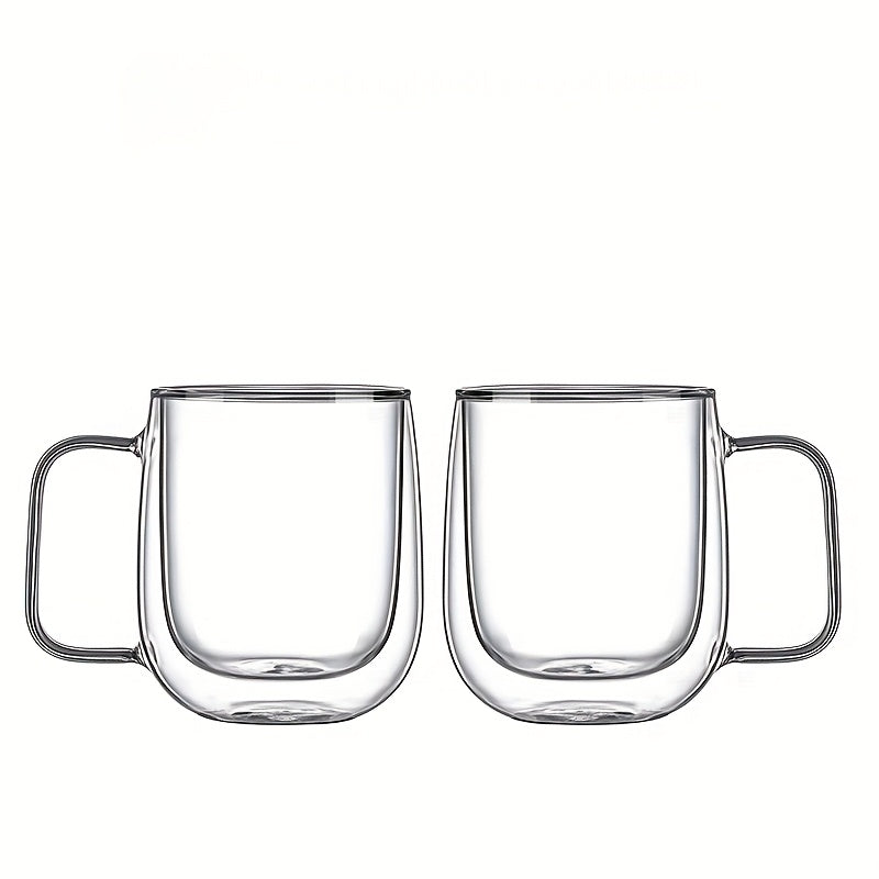 ThermoSip Dobbeltvegget Glasskrus – Borosilikatglass, Varmeresistent & Elegant | Skanto