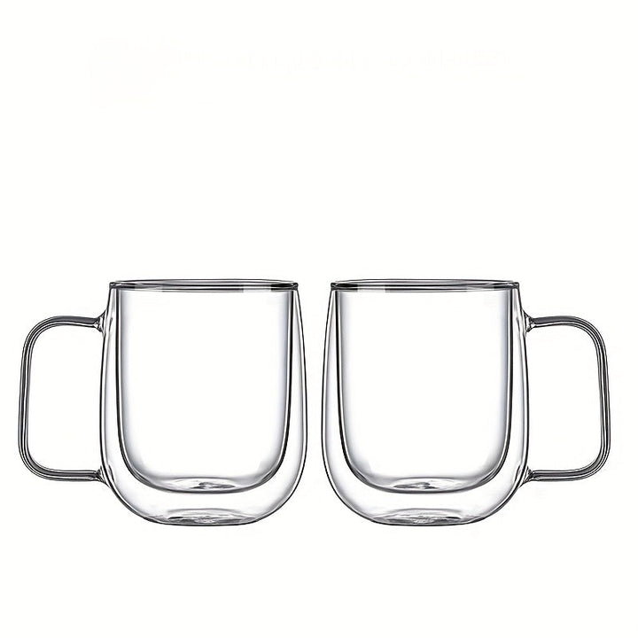 ThermoSip Doppelwandiger Glasbecher – Borosilikatglas, hitzebeständig og elegant