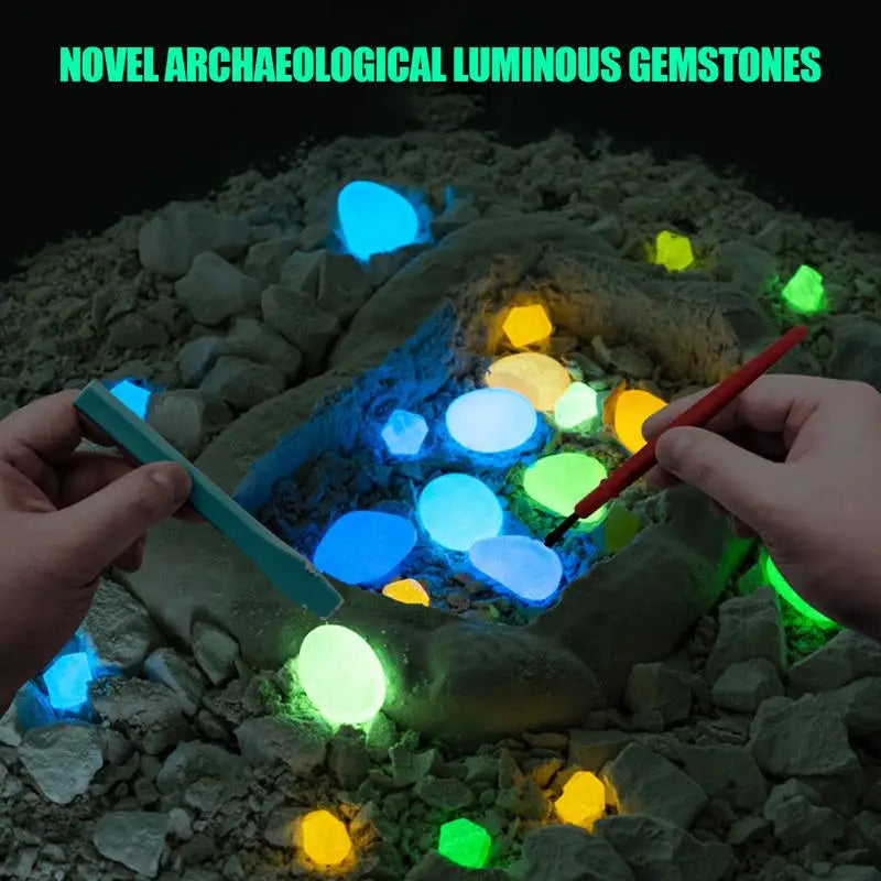 Norvo | GemSpark - Tenn ditt barns kreativitet med autentisk edelstensekskavering