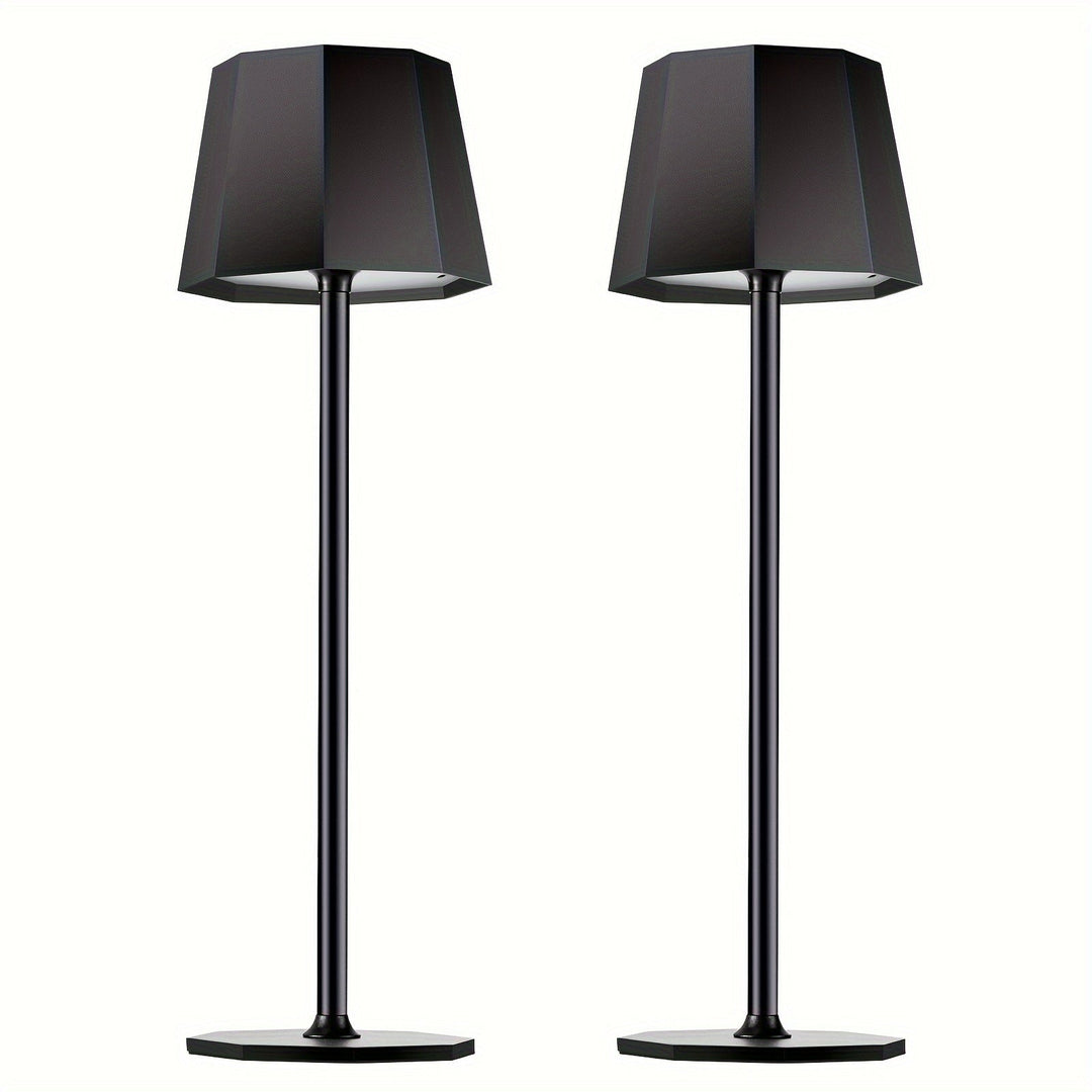 DuoGlow | Batteridrevet 2-delt sett Trådløs bordlampe Skanto