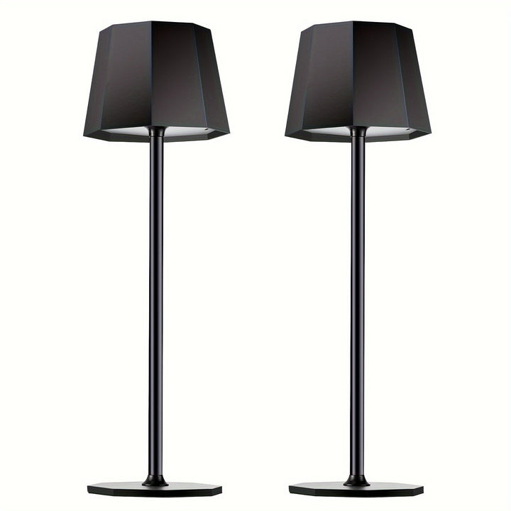 DuoGlow | Batteridrevet 2-delt sett Trådløs bordlampe Skanto