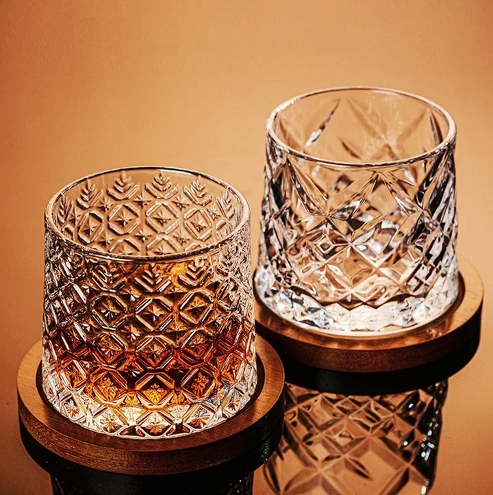 WhiskeySpin - Premium roterende whiskeyglass Skanto