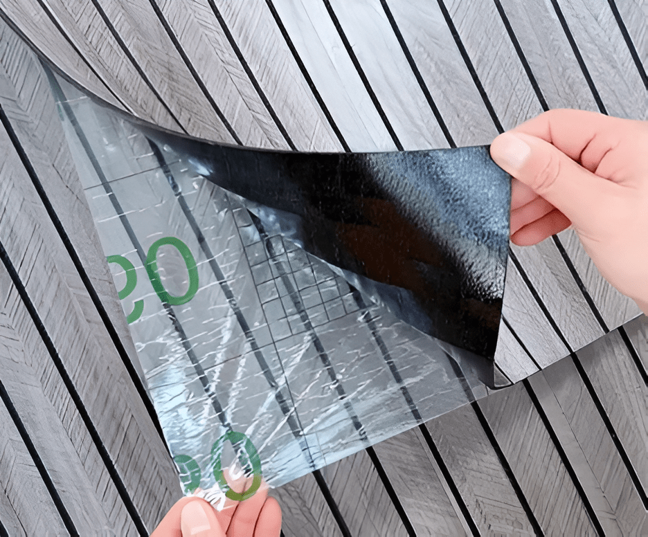 Skanto | 3D Akustisk Panel – Selvklebende Tre-lignende Veggpaneler