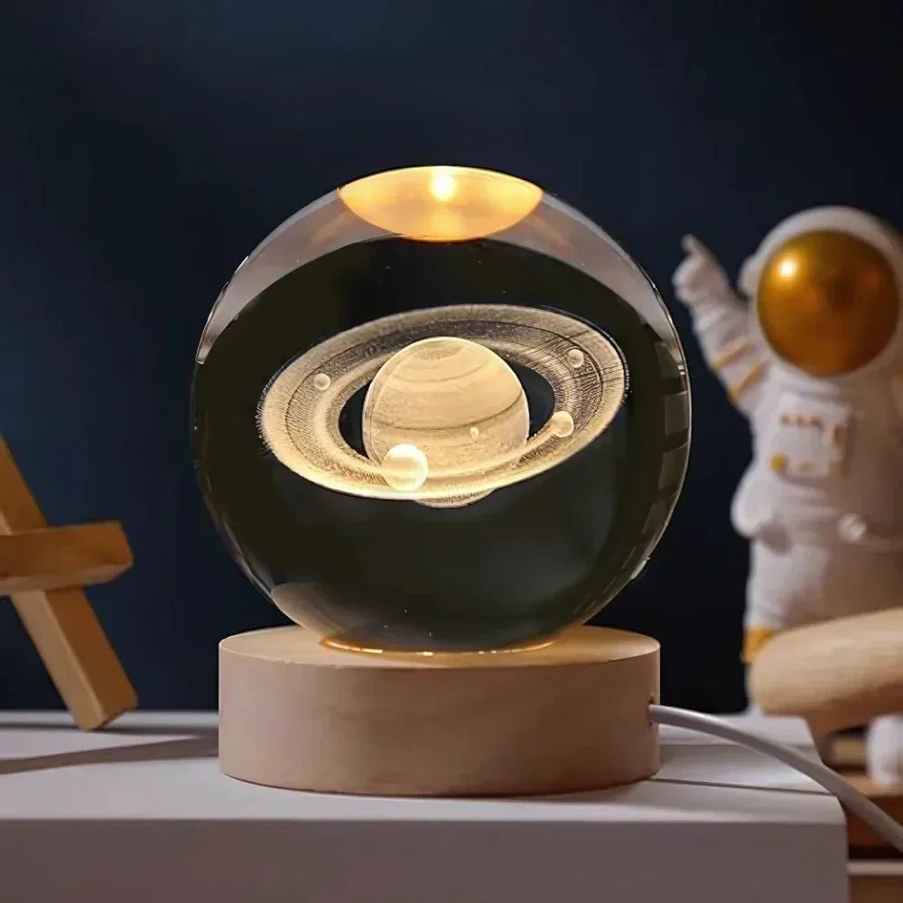 Skanto | 3D Gravet Krystall Sfære - Celestia