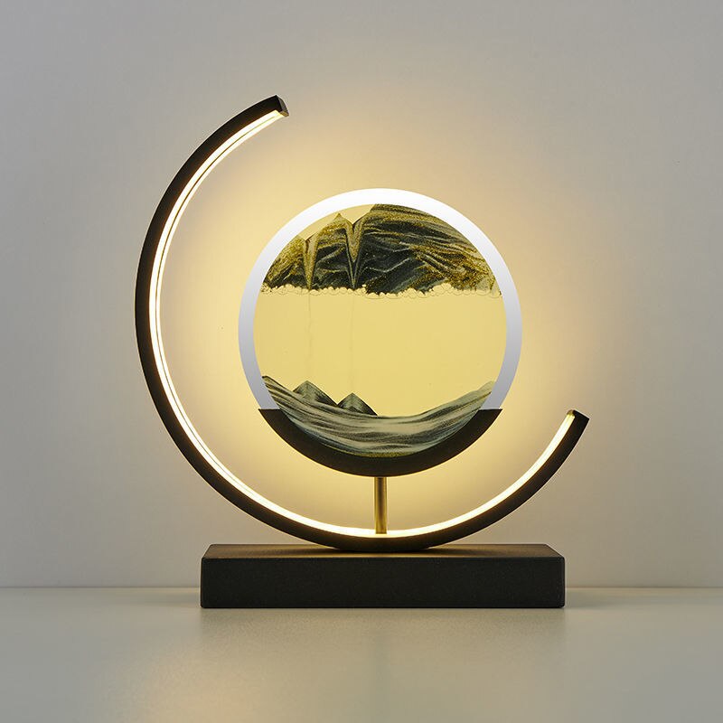 Skanto | 3D Sand Shell Bordlampe - Abyss