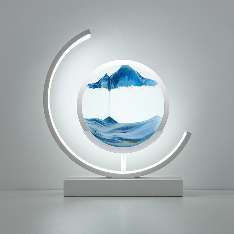Skanto | 3D Sand Shell Bordlampe - Abyss