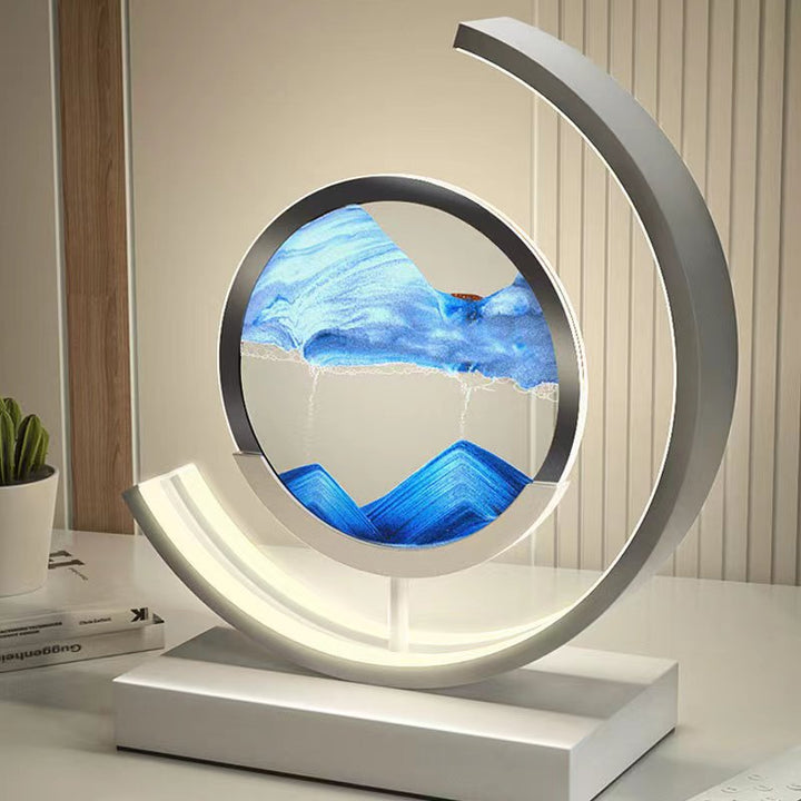 Skanto | 3D Sand Shell Bordlampe - Abyss