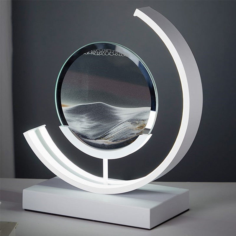 Skanto | 3D Sand Shell Bordlampe - Abyss