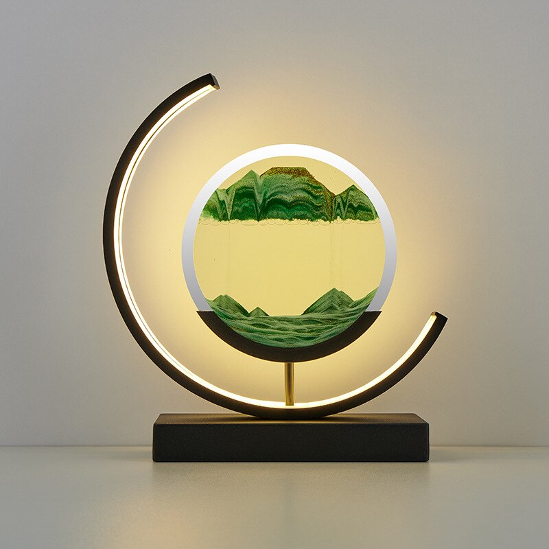Skanto | 3D Sand Shell Bordlampe - Abyss