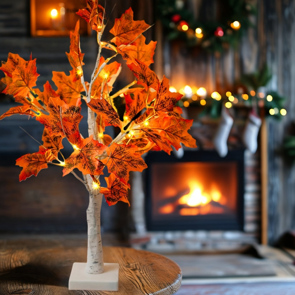 Skanto | Miniature dekorativt trelampe med LED-belysning