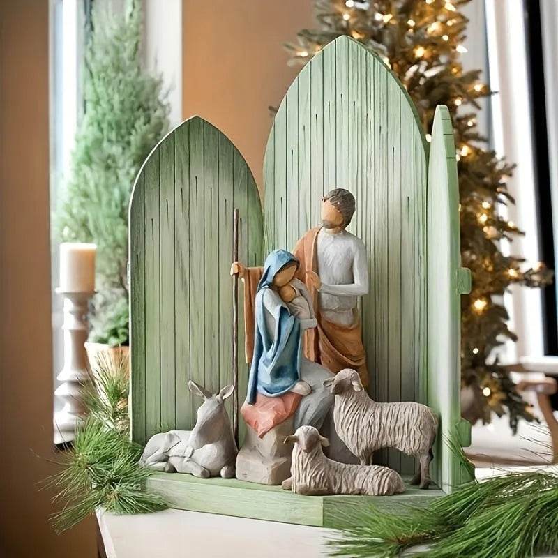Skanto | Jule Skulptur Håndmalt Juleferie Ornamenter