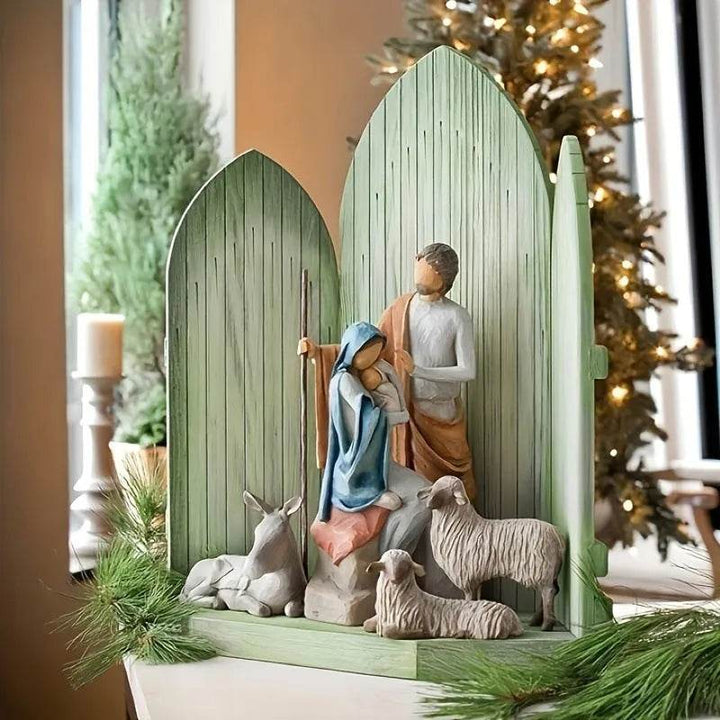 Skanto | Jule Skulptur Håndmalt Juleferie Ornamenter
