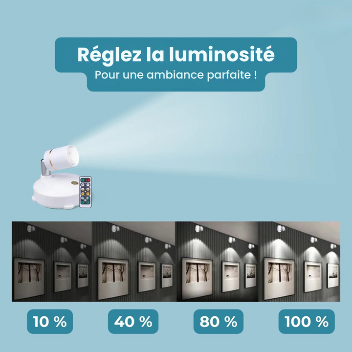 Skanto | LightPowerMax — Si farvel til mørket med trådløs komfortlys og ren avslapning med et knappetrykk!