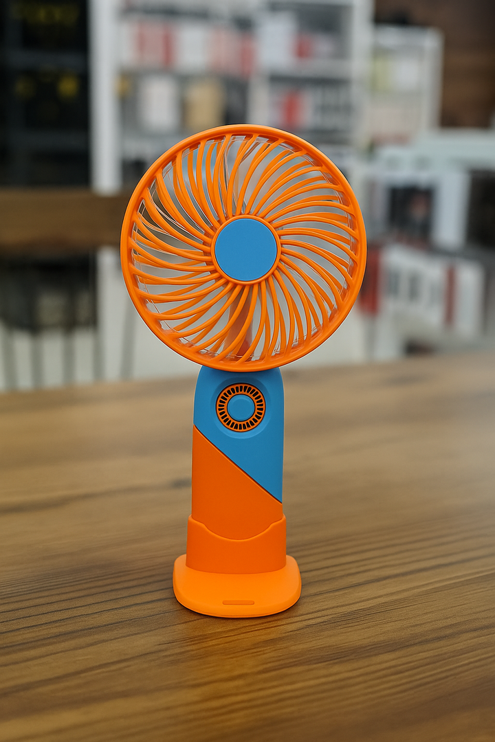 ColorTwist™ Mini Vifte – 3-hastigheter Oppladbar Håndholdt Vifte | Skanto