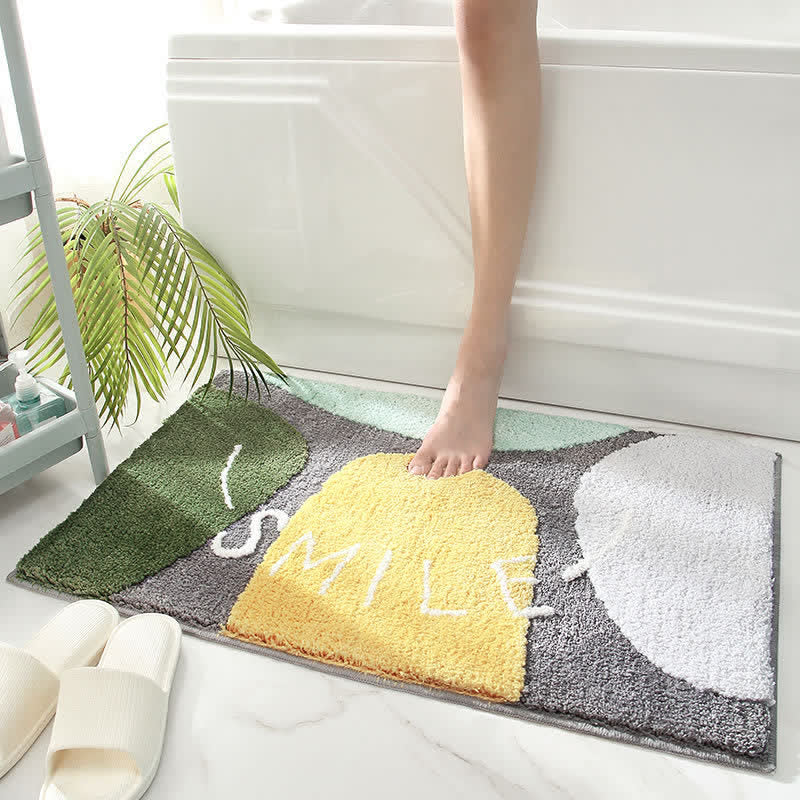 Fluffy Absorbent Bath Rug with Non Slip Backing | Skanto