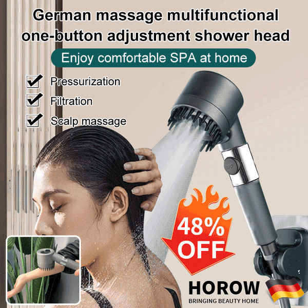 Dusjhode – PowerSpray – forhøyet trykk – Spa-opplevelse