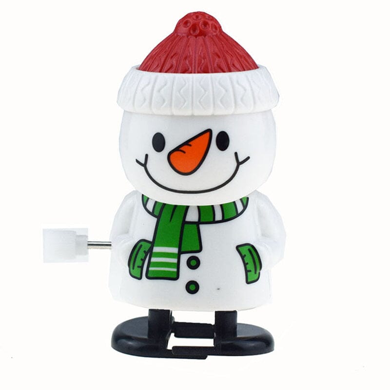 Norvo | 🎅Juleoppvindingsleker, julestrømpefyll assorterte hoppende gående klokkeverk leker