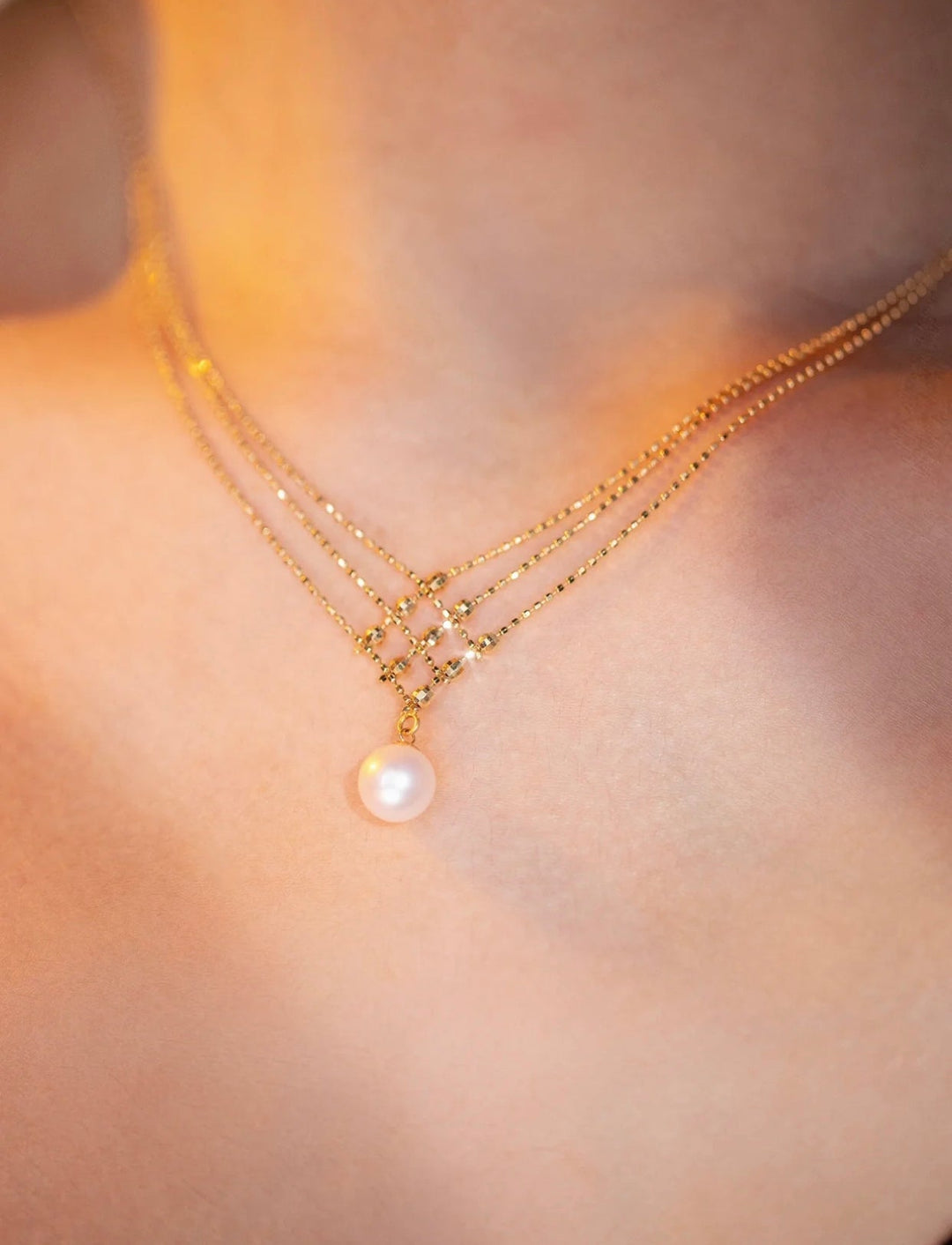 Skanto | Necklace | 24k Gullbelagt