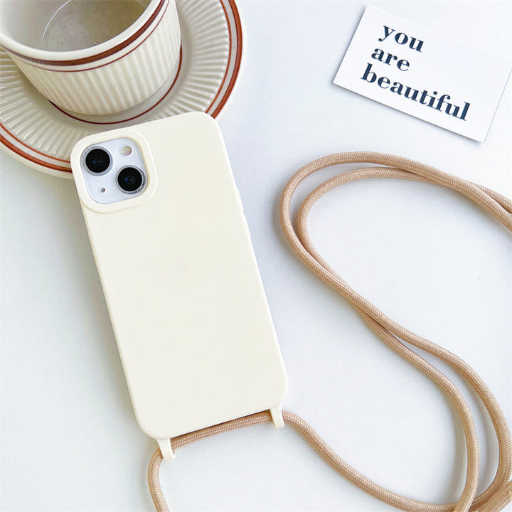 Skanto | Solid silikon lanyard case for iPhone