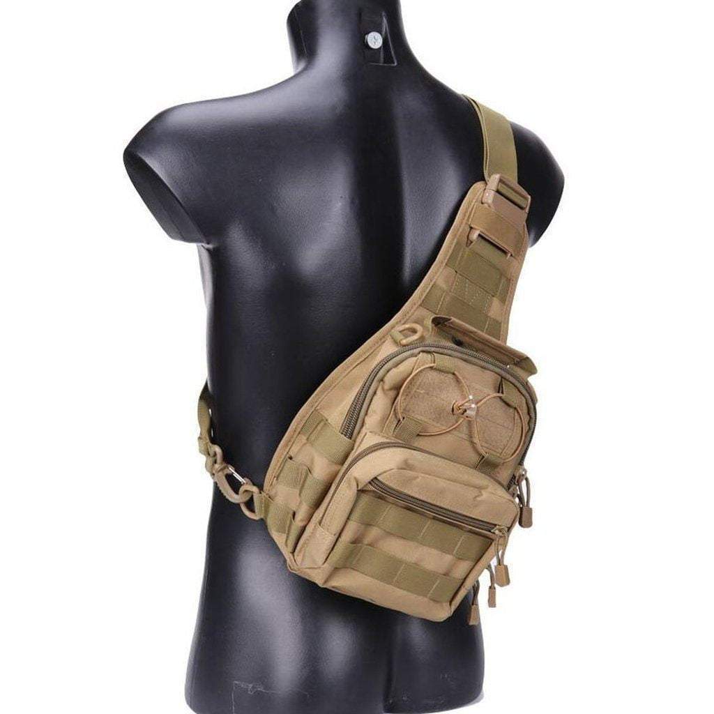 Skanto | Taktisk Molle Nyttig Utstyr Skulder Sling Ryggsekk Bag