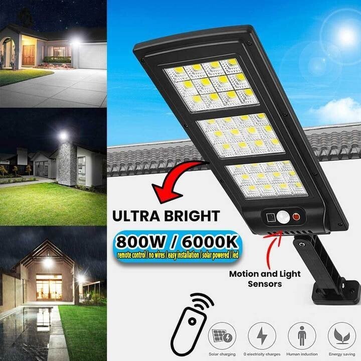 Skanto | Solenergi LED lampe 6000K